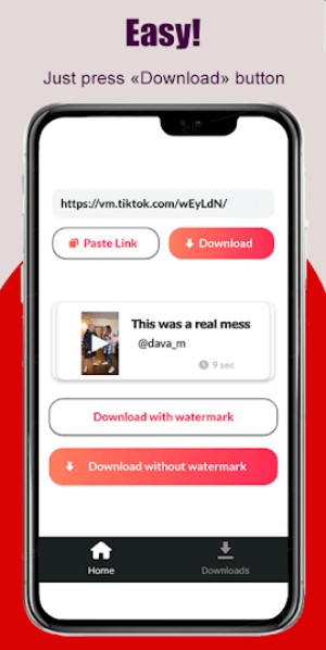 SSS Downloader for TikTok giúp bạn tải video Tik Tok không logo dễ dàng
