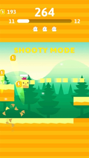Chế độ chơi Shooty thú vị