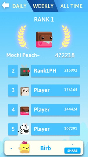 Giành vị trí cao trên bảng xếp hạng