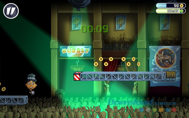 Giao diện game Stage Dive Legends