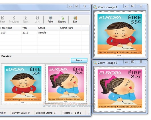 Stamp Collection Manager