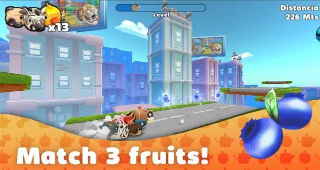 Chơi mini game match 3 vui nhộn để phát triển bầy thú của bạn