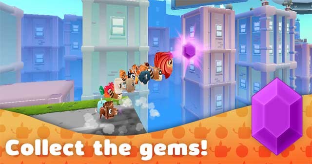 Thu thập đá quý trên đường đi và mở khóa các loài động vật đặc biệt