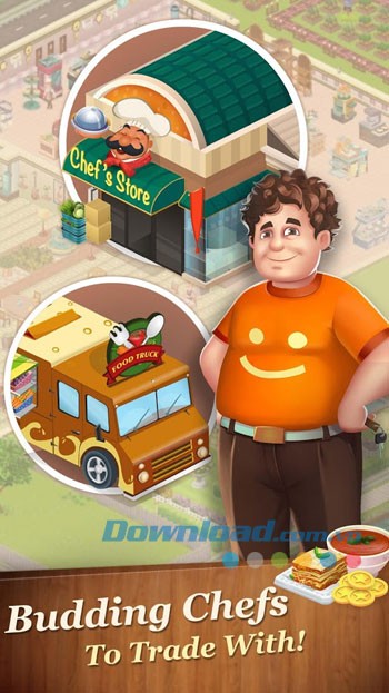 Điều hành kinh doanh và trao đổi công thức với đầu bếp khác