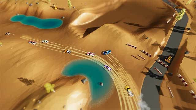 Game cung cấp hơn 30 chiếc xe có hiệu suất đa dạng