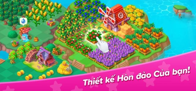 Trồng trọt và chăm sóc cây cối để thu hoạch trái cây, rau củ