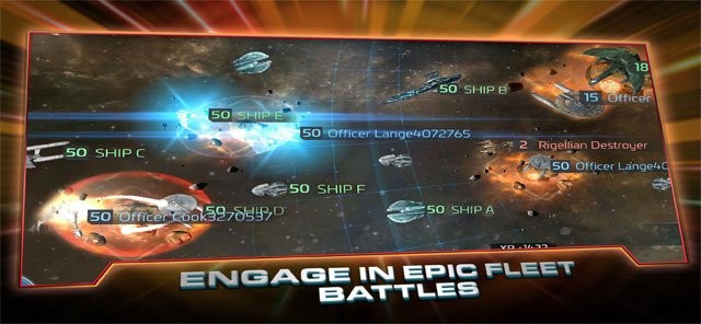 Tham gia cuộc chiến sử thi giữa các hạm đội trong game chiến thuật hấp dẫn