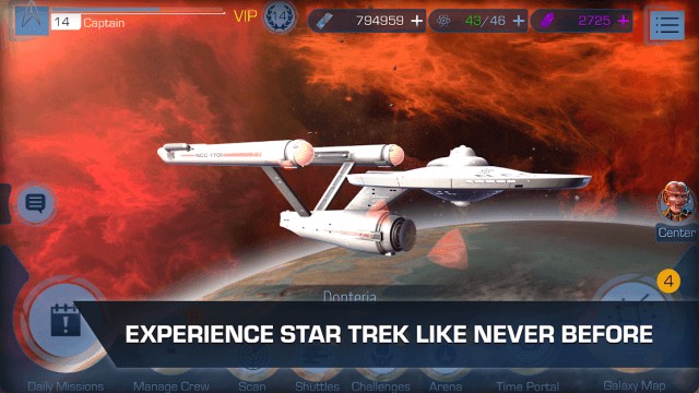 Star Trek Timelines mang đến trải nghiệm Star Trek không hề giống như trước đây