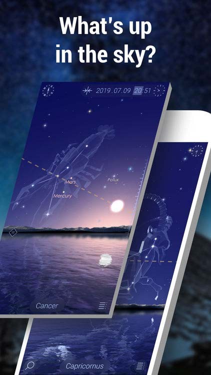 Star Walk 2 cho bạn biết có những gì trên bầu trời