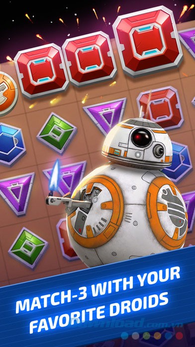 Game xếp hình Star Wars