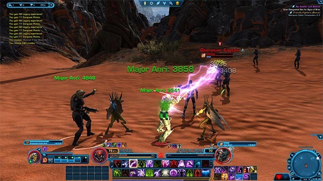 Star Wars: The Old Republic game sở hữu hệ thống nhiệm vụ đồ sộ