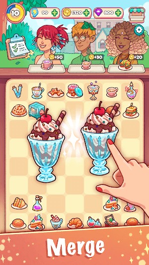 Hợp nhất các món ăn để phục vụ khách hàng