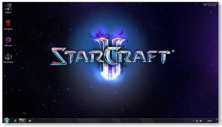 Theme Startcraft cho Windows