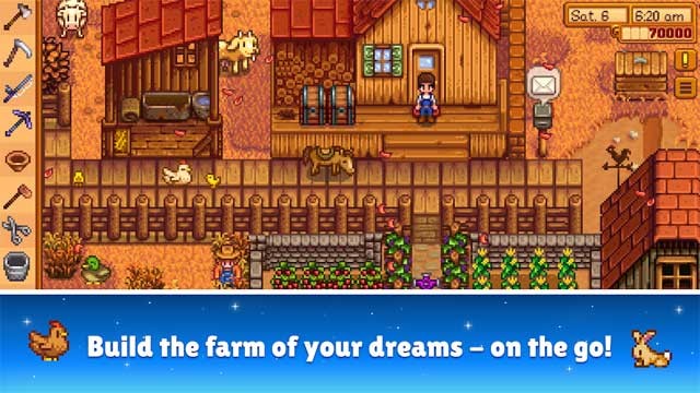 Xây dựng trang trại trong mơ của bạn với game Stardew Valley cho Android