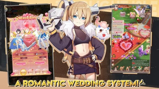 Hệ thống hôn nhân lãng mạn trong game