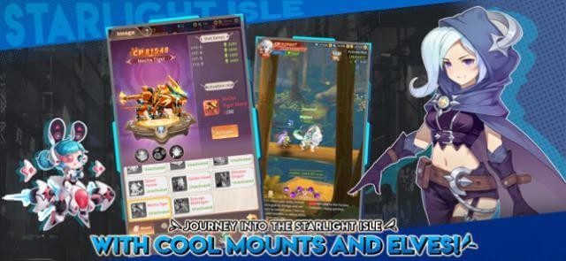 Tham gia hành trình phiêu lưu cứu thế giới giả tưởng trong game Starlight Isle