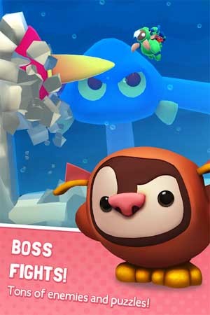 Game có nhiều trận chiến với boss hấp dẫn