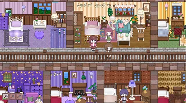 Xây dựng các tòa nhà chung cư và giao lưu với mọi người