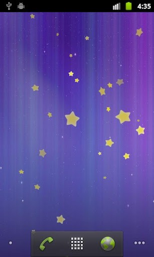 Stars Live Wallpaper for Android