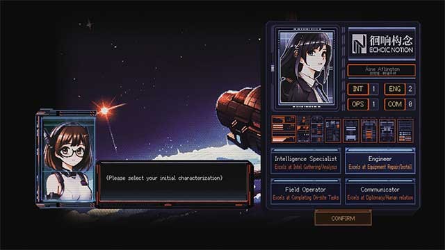 Starveil Protocol A.A.A. là game nhập vai kể chuyện phong cách Anime