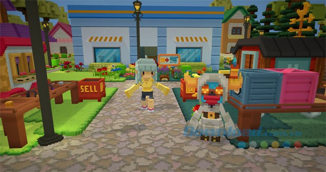 Làm bạn với dân làng