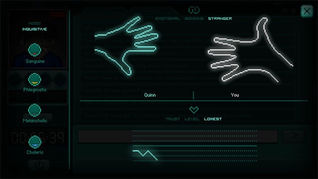Tương tác để kết bạn cùng nhân vật