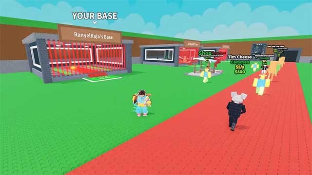 Chạy khắp bản đồ, tìm và đánh cắp Brainrot từ người chơi khác