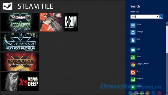 Tìm kiếm game dễ dàng