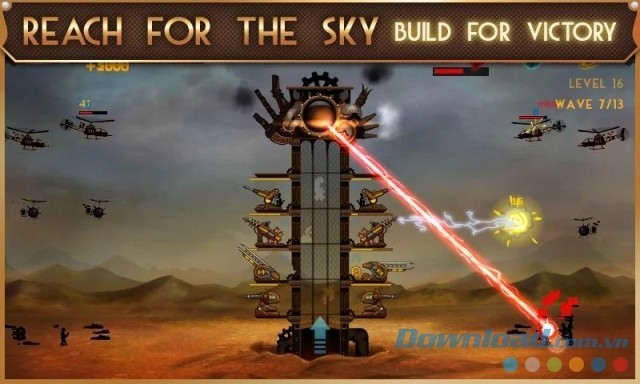 Kẻ thù tấn công từ mọi phía, cả trên mặt đất và trên không