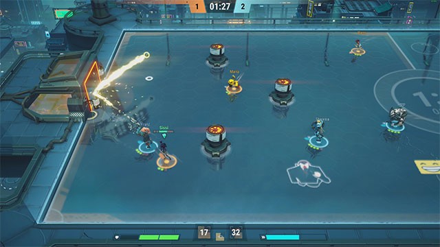 Steel Circus là game thể thao trực tuyến - trò chơi bóng ném đến từ tương lai