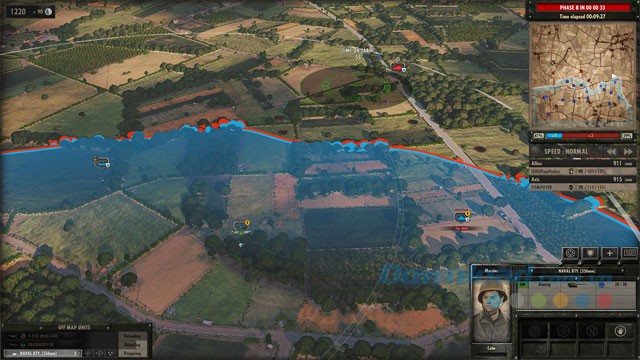 Chỉ huy quân đội trên chiến trường