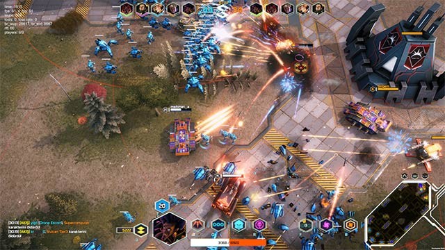 Điều khiến xe tăng bắn phá và san bằng tất cả trong Steel Swarm Apocalypse Free