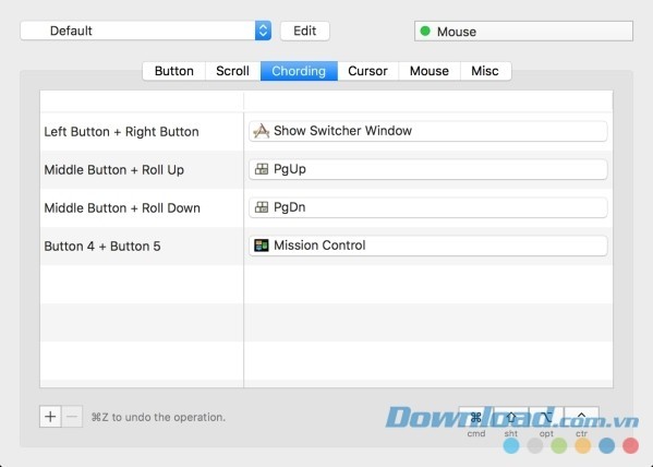 Mở rộng thêm nhiều tính năng mới cho chuột với SteerMouse cho Mac