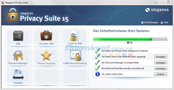 Steganos Privacy Suite