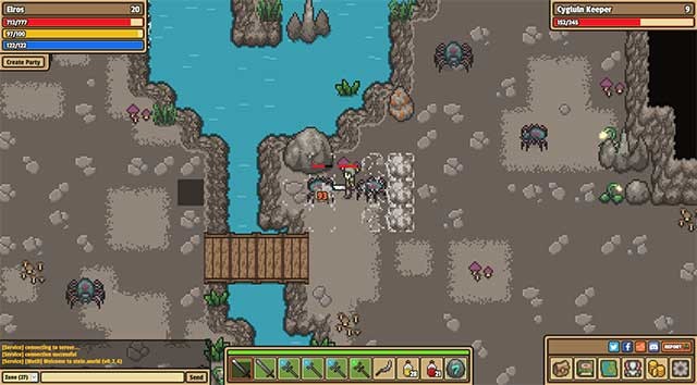 Người chơi cần chủ động thực hiện các đòn tấn công