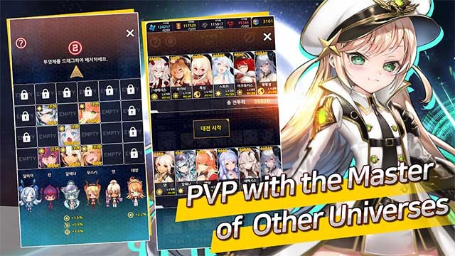 Bạn có thể thu thập hơn 120 anh hùng trong Stella Maiden