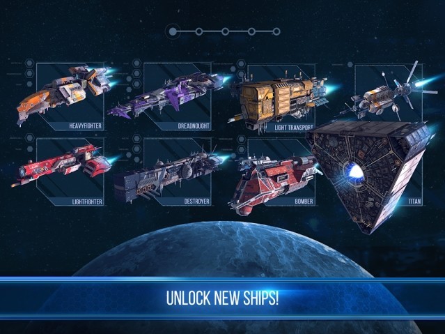 Mở khóa những tàu vũ trụ mới