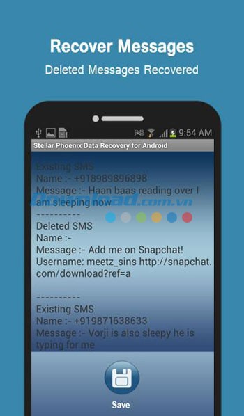 Stellar Phoenix Data Recovery cho Android