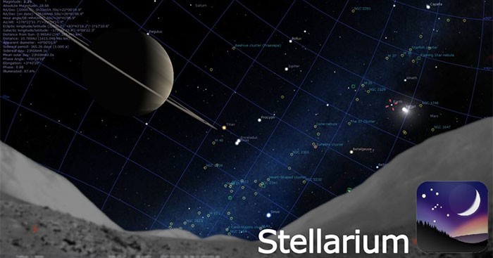 Khám phá vũ trụ rộng lớn với Stellarium cho Mac