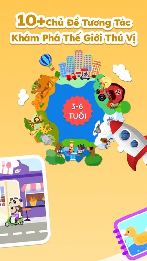 Hơn 10 chủ đề học tương tác