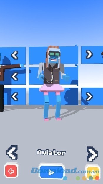 Thay mới diện mạo nhân vật