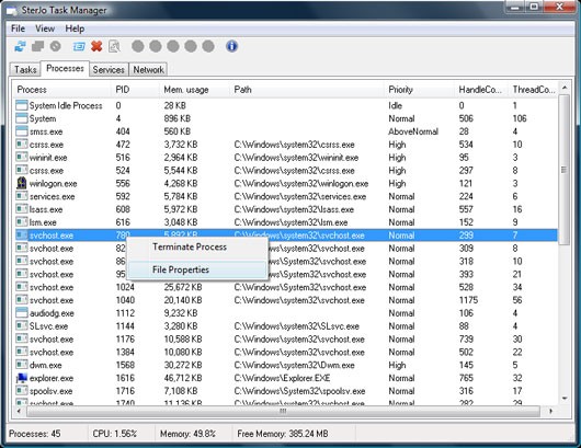 SterJo Task Manager Portable