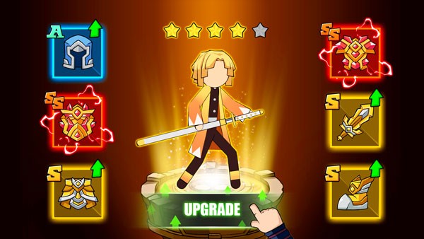 Cho phép nâng cao khả năng chiến đấu của nhân vật