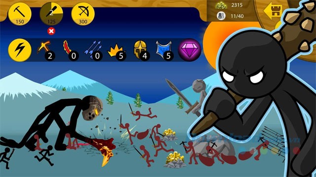 Game đại chiến người que đặc sắc Stick War: Legacy cho Android