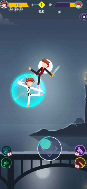 Điều khiển anh hùng người que tiêu diệt kẻ thù