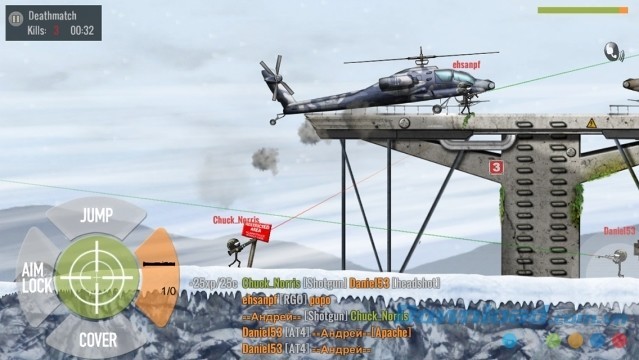 Môi trường chiến đấu đa dạng cùng các hiệu ứng thời tiết chân thực