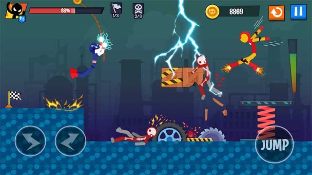 Game có hơn 50 nhân vật / skin phong cách được thiết kế dựa trên các siêu anh hùng