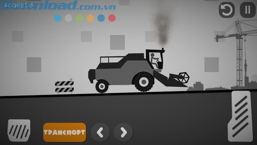 Lái phương tiện của mình đi phá hủy mọi thứ trên đường đi