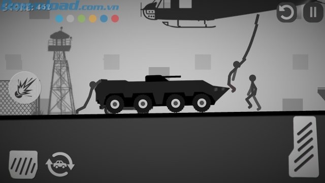 Lái xe tăng phá hủy mọi thứ