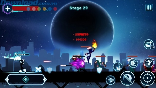 Vô số loại vũ khí khác nhau